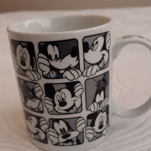 Mickey Mouse mug.white and black